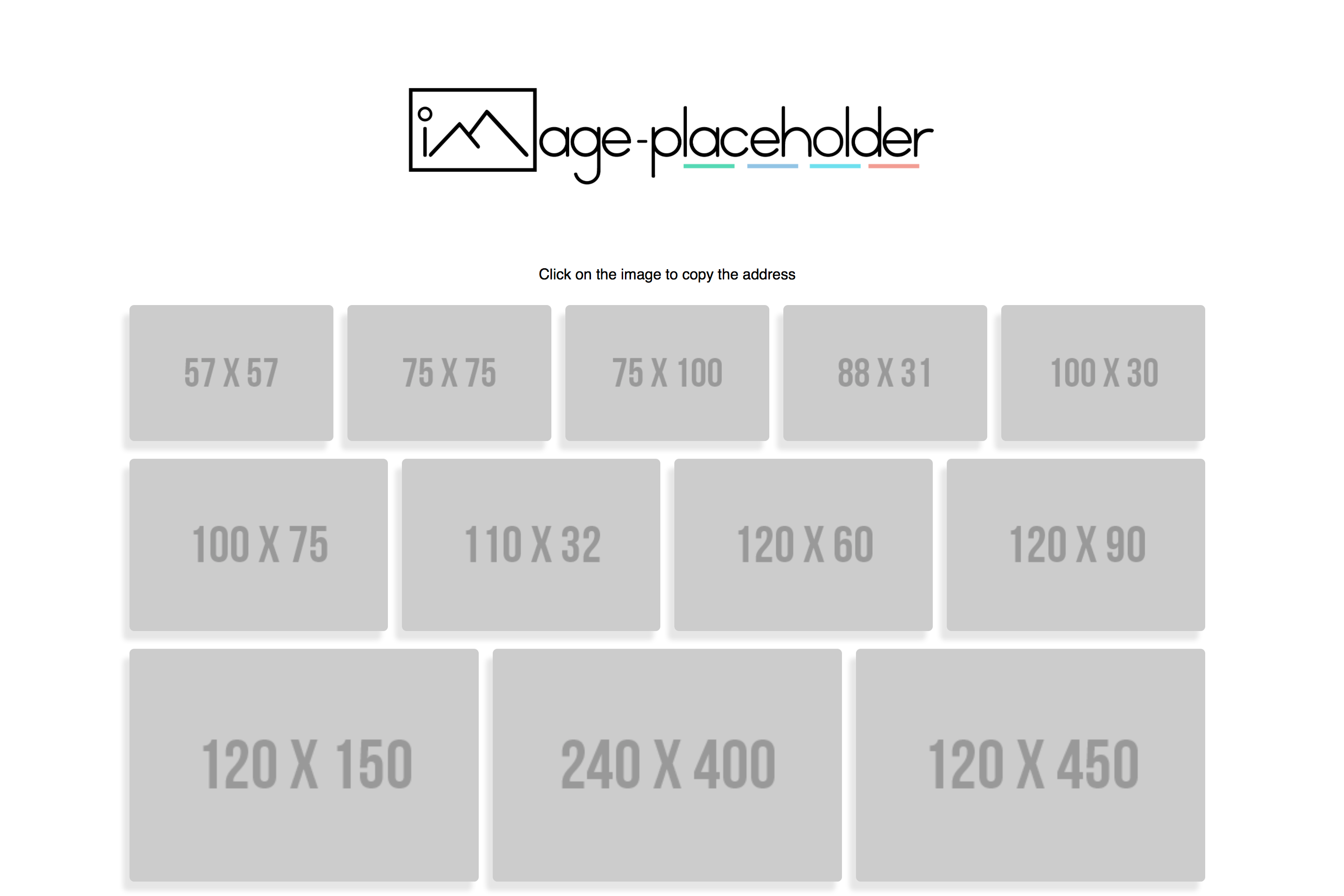 Image Placeholders Image placeholder